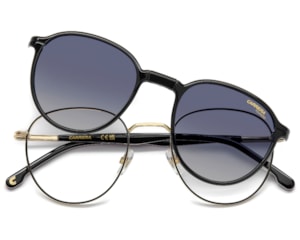 Óculos de Grau Carrera Clip On Dourado Polarizado CA368C OIT-51