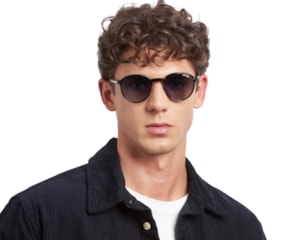 Óculos de Grau Carrera Clip On Dourado Polarizado CA368C OIT-51