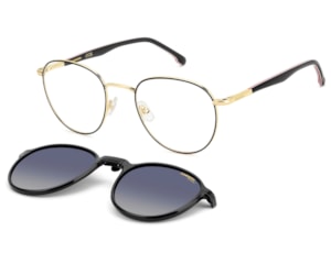 Óculos de Grau Carrera Clip On Dourado Polarizado CA368C OIT-51
