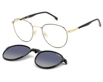 Óculos de Grau Carrera Clip On Dourado Polarizado CA368C OIT-51