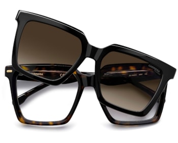 Óculos de Grau Carrera Clip On Havana Polarizado CA3080C WR7-54