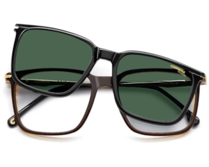 Óculos de Grau Carrera Clip On Marrom Polarizado CA357/C EX4-54