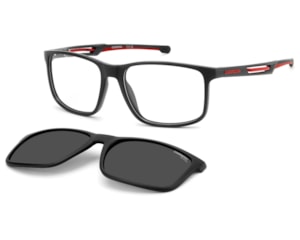 Óculos de Grau Carrera Clip On Preto Polarizado CA8933/C BLX-56