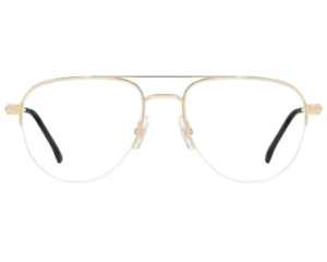 Óculos de Grau Carrera Dourado Preto CA385 RHL-55