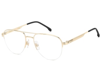 Óculos de Grau Carrera Dourado Preto CA385 RHL-55