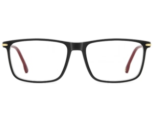 Óculos de Grau Carrera Preto Brilho e Vermelho  CA396 OIT-57