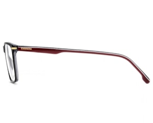Óculos de Grau Carrera Preto Brilho e Vermelho  CA396 OIT-57