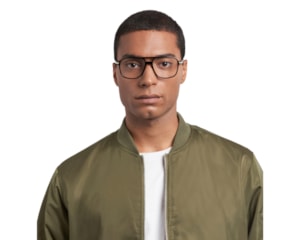 Óculos de Grau Carrera Preto CA373 OIT-55