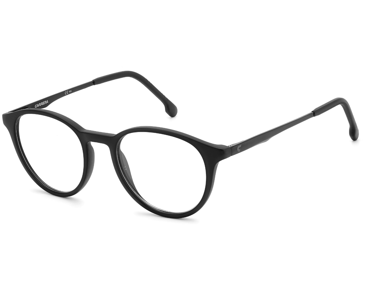 Óculos de Grau Carrera Preto Fosco 8882 003-49