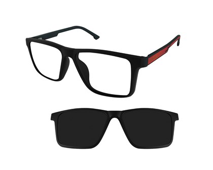Óculos de Grau Clip on Bond Street 5370 C01 56