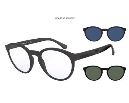 Óculos de Grau Masculino Emporio Armani - EA1098 3014 54