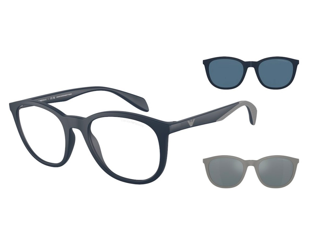 Óculos de Grau Clip On Emporio Armani EA4211 50881W-52