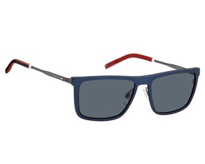 Óculos de Grau Clip On Tommy Hilfiger Polarizado TH 1803/CS R80/C3-58