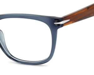 Óculos de Grau David Beckham Azul Translúcido DB1208 4FK-54