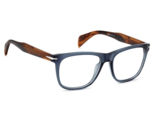 Óculos de Grau David Beckham Azul Translúcido DB1208 4FK-54
