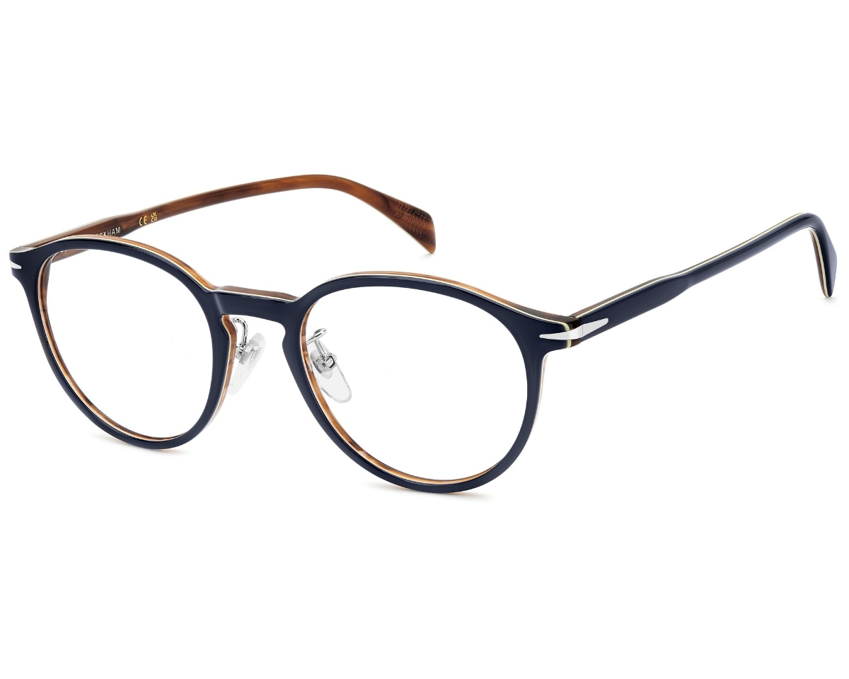 Óculos de Grau David Beckham Blue Brown DB1205/G S9W-50