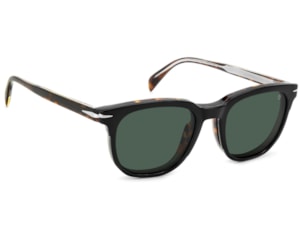 Óculos de Grau David Beckham Clip On Havana Polarized DB7120/CS PHW-51