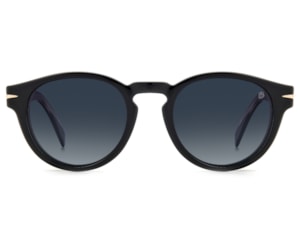 Óculos de Grau David Beckham Clip On Preto Polarized DB7104/CS 807-49