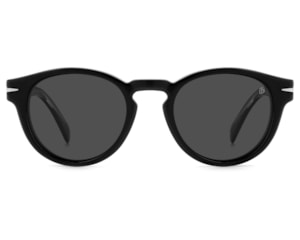  Óculos de Grau David Beckham Clip On Preto Polarized DB7104/CS 80799-49