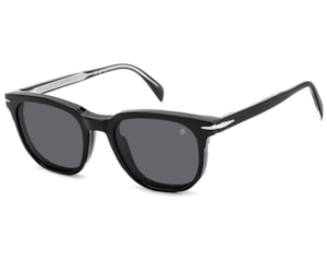 Óculos de Grau David Beckham Clip On Preto Polarized DB7120/CS 807-51