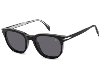 Óculos de Grau David Beckham Clip On Preto Polarized DB7120/CS 807-51