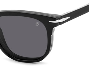 Óculos de Grau David Beckham Clip On Preto Polarized DB7120/CS 807-51