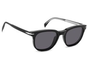 Óculos de Grau David Beckham Clip On Preto Polarized DB7120/CS 807-51
