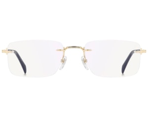 Óculos de Grau David Beckham Dourado DB1202 RHL-55