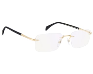 Óculos de Grau David Beckham Dourado DB1202 RHL-55