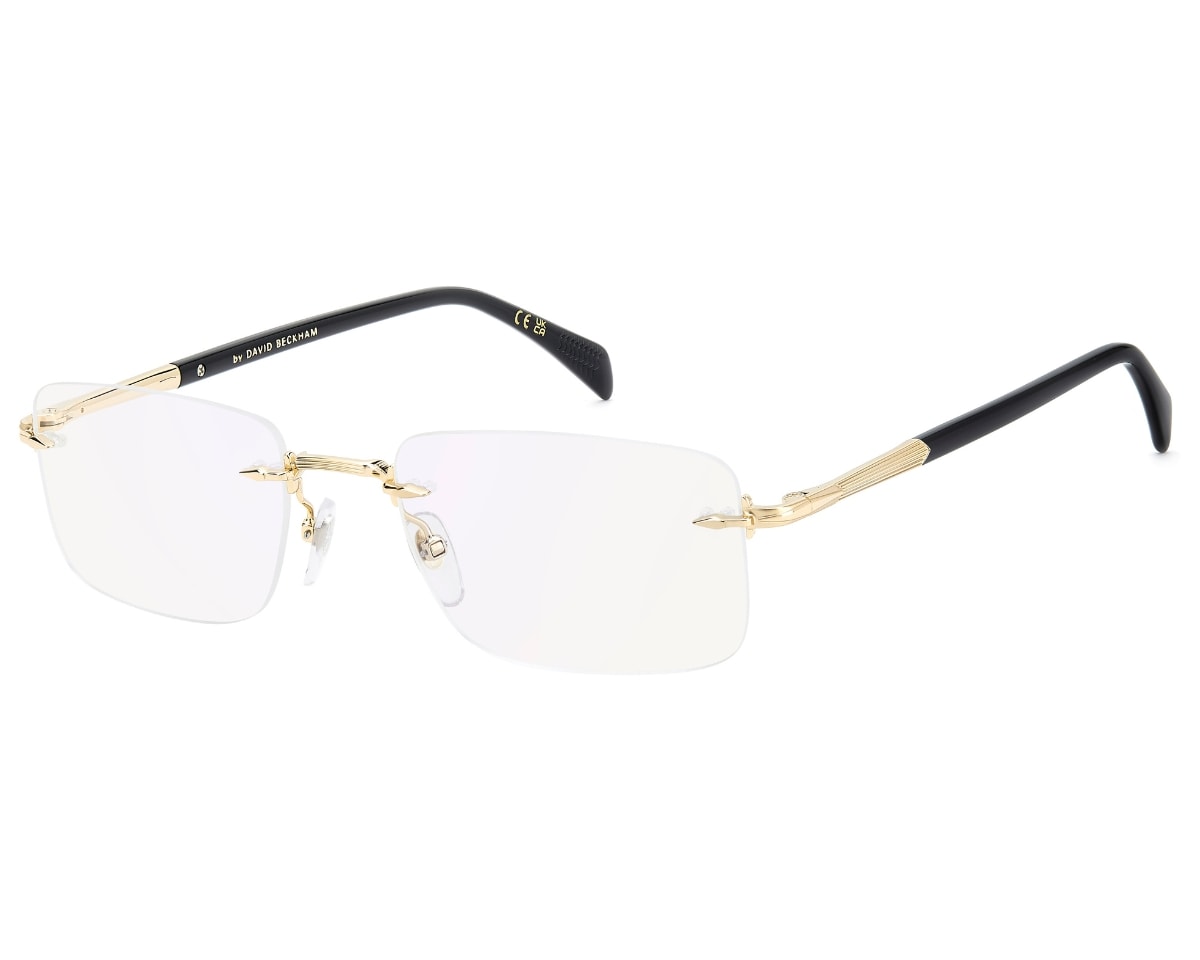 Óculos de Grau David Beckham Dourado DB1202 RHL-55