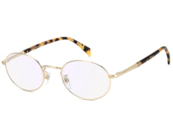 Óculos de Grau David Beckham Dourado DB1203 HM2-50