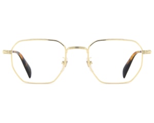Óculos de Grau David Beckham Dourado DB1242 RHL-50