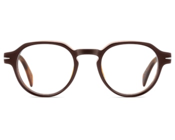 Óculos de Grau David Beckham Marrom DB7153 EX4-49