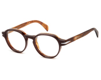 Óculos de Grau David Beckham Marrom DB7153 EX4-49