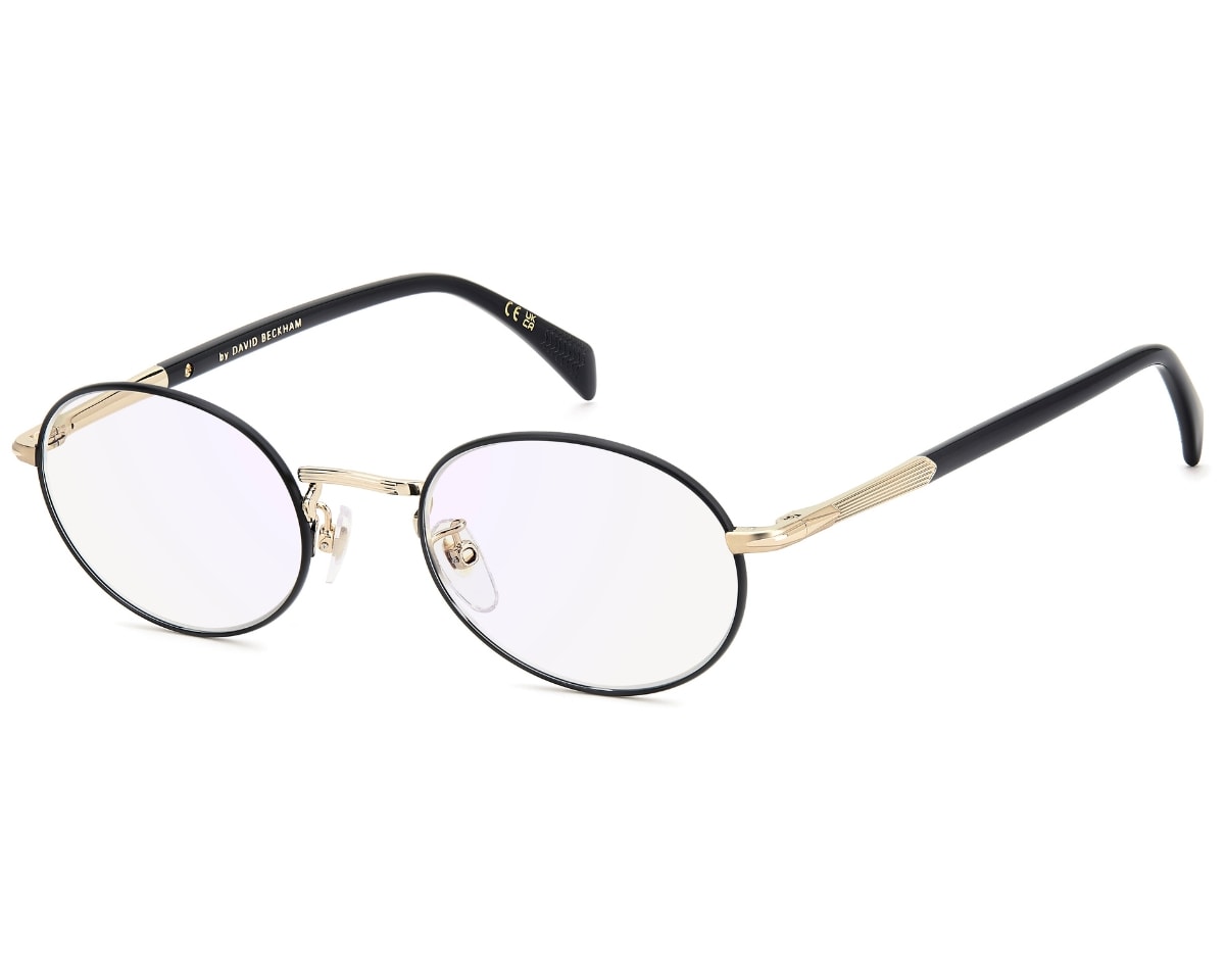 Óculos de Grau David Beckham Preto Fosco DB1203 RHL-50