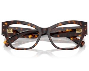 Óculos de Grau Dolce & Gabbana Dna Havana DG3404 502-54