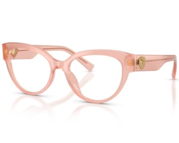 Óculos de Grau Dolce & Gabbana Dna Rosa Opalino DG3440 3384-54