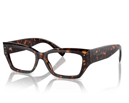Óculos de Grau Dolce & Gabbana Havana DG3387 502-53