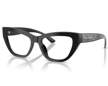 Óculos de Grau Dolce & Gabbana Statement Preto DG3412 501-53
