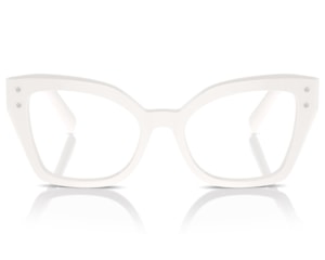 Óculos de Grau Dolce & Gabbana White DG3386 3312-53