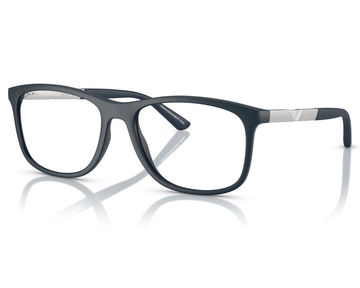 Óculos de Grau Empório Armani Azul Fosco EA3247 6189-55