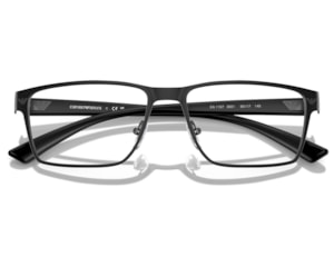 Óculos de Grau Emporio Armani Metal Matte Black EA1157 3001-55