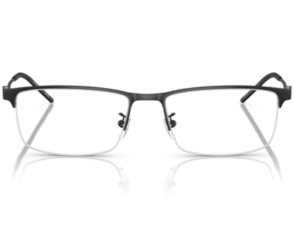 Óculos de Grau Empório Armani Preto Fosco EA1168D 3001-56