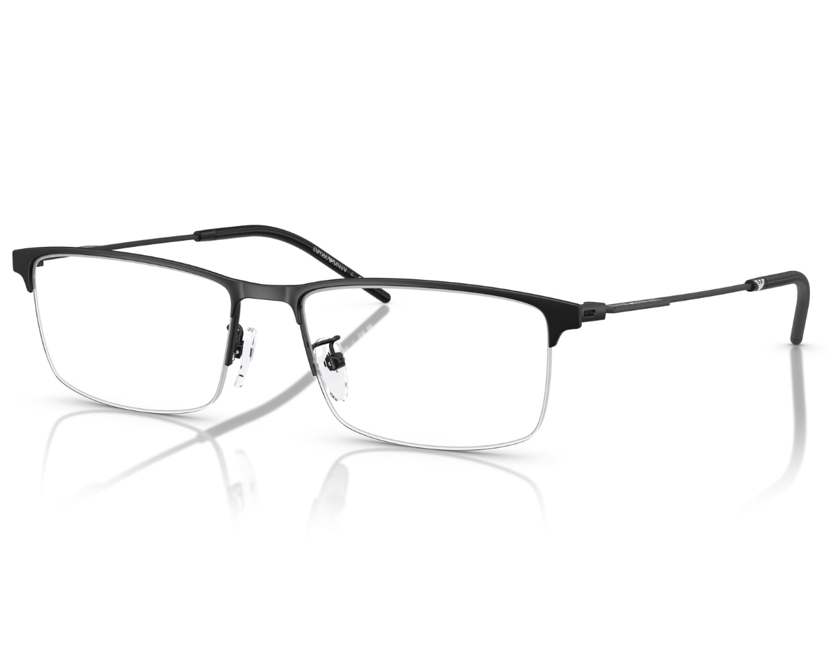 Óculos de Grau Empório Armani Preto Fosco EA1168D 3001-56