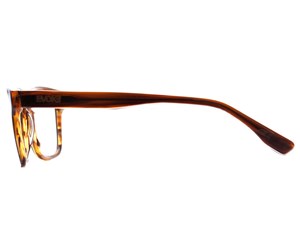 Óculos de Grau Evoke Kosmopolite 2 T01 Brown Striped Caramel
