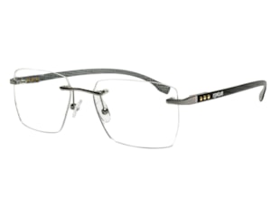 Óculos de Grau F. Sinclair Cinza Prata FS3034 C3-56