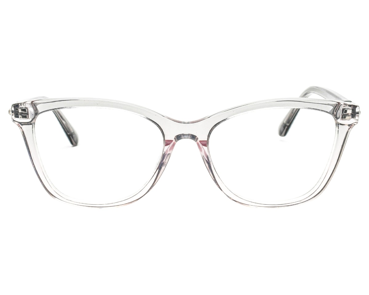 Óculos de Grau F. Sinclair Cinza Translúcido Rosa RY92002 C5-51