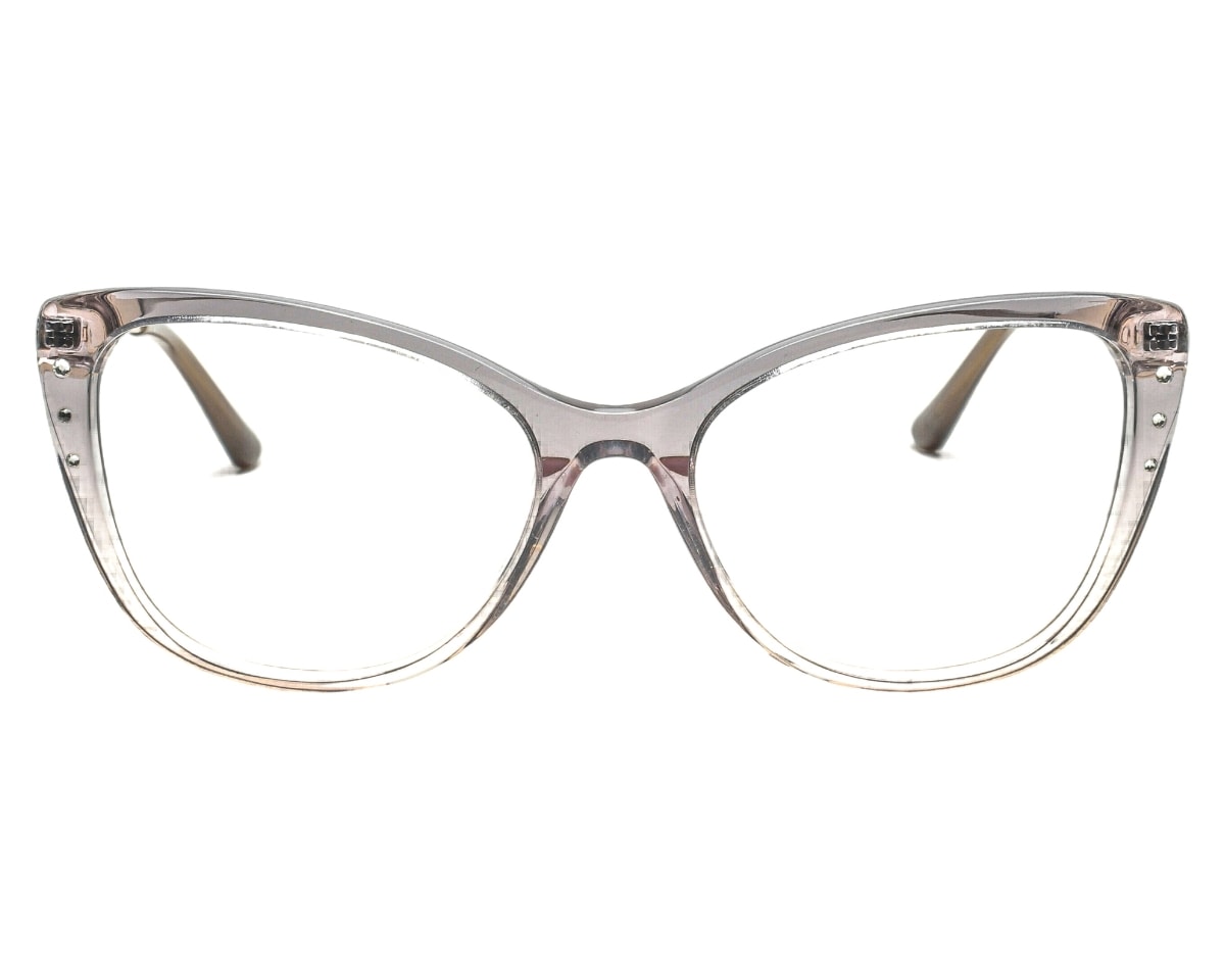 Óculos de Grau F. Sinclair Cinza Translúcido RY92008 C2-52