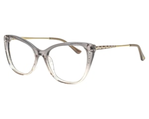 Óculos de Grau F. Sinclair Cinza Translúcido RY92008 C2-52