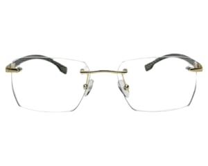 Óculos de Grau F. Sinclair Dourado Chumbo FS3034 C1-56